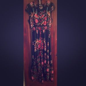 Funky Floral Maxi Dress